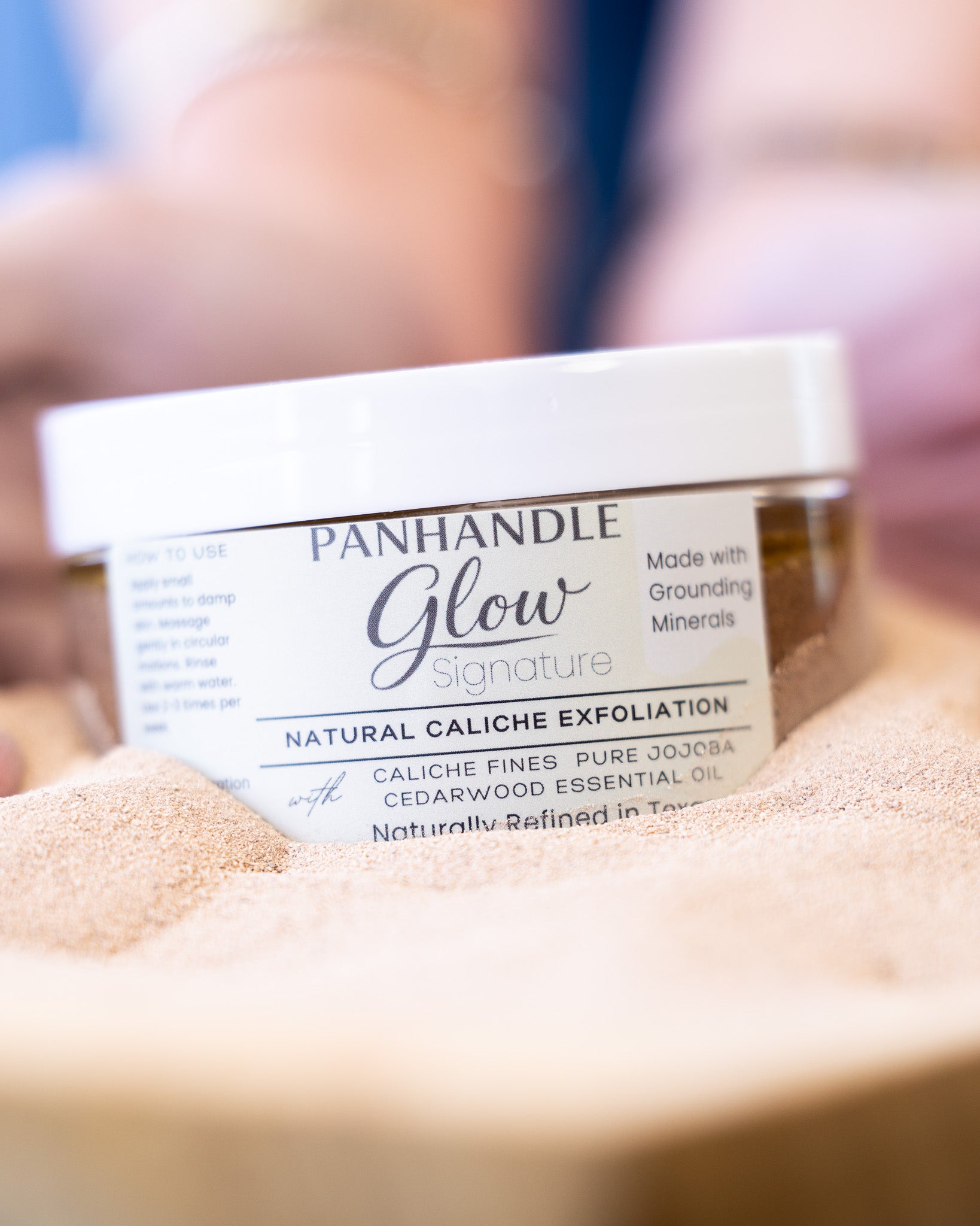 Natural Caliche Exfoliation